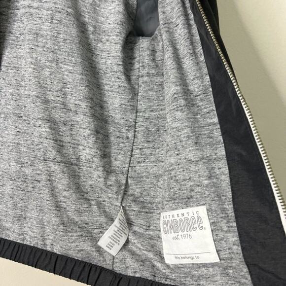Gymboree raincoat gray  ligthweight  Jacket Sz S - Picture 4 of 6